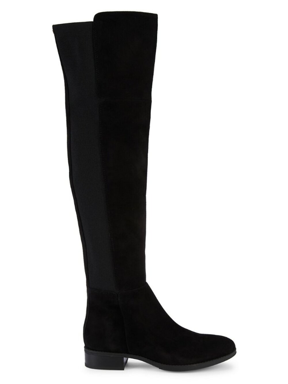 New! Sam Edelman Pam Over the Knee Boot Black Suede Size 7 M OTK DD34
